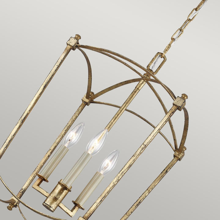 Thayer 3 Light Pendant Light Elstead 5