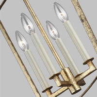 Quintiesse Thayer 4 Light Pendant