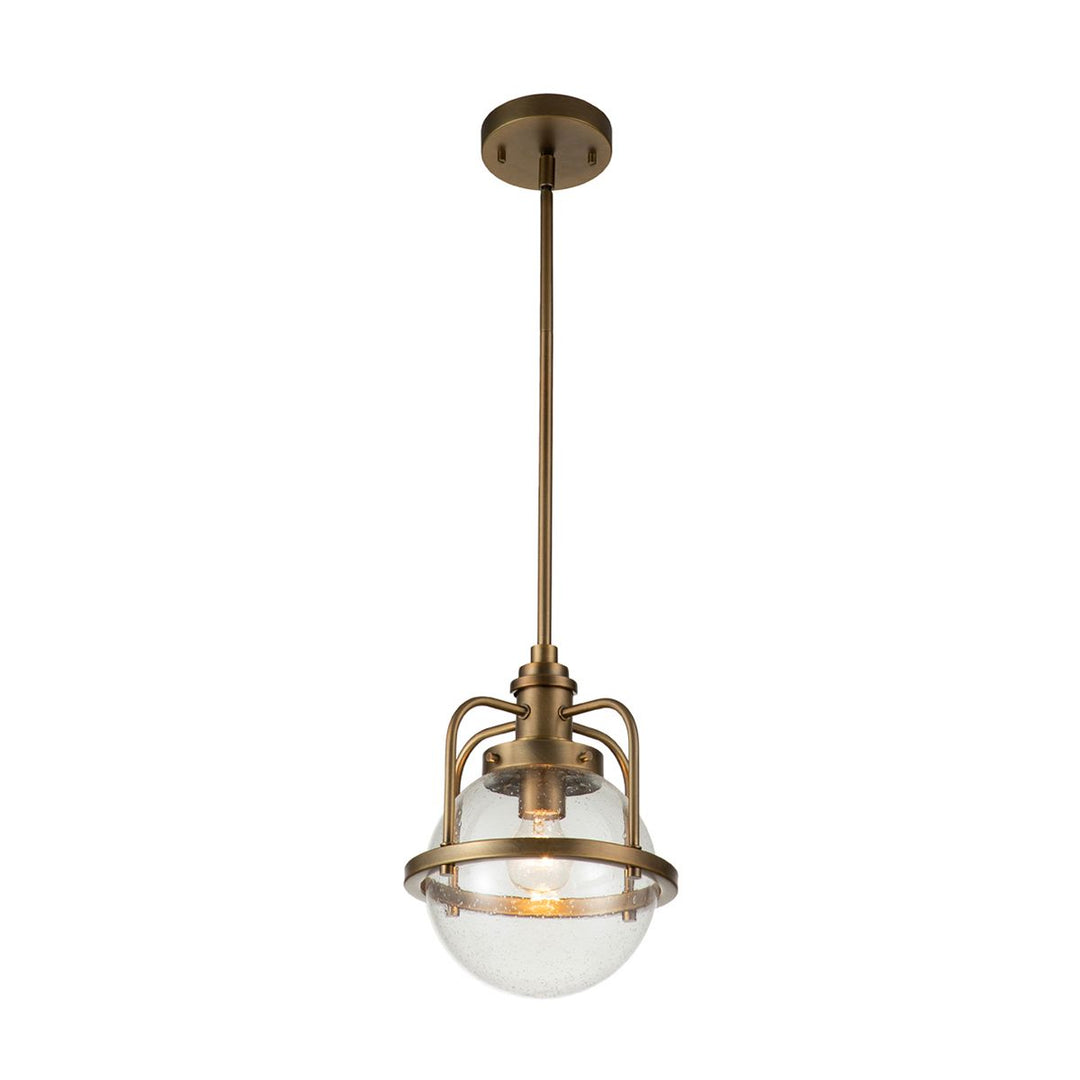Triocent 1 Light Semi-Flush Pendant Light Elstead 6