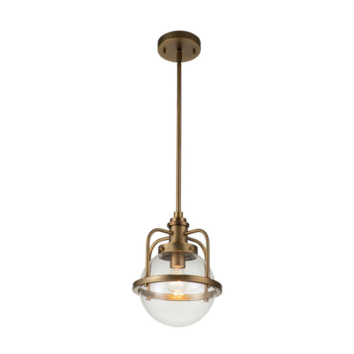 Triocent 1 Light Semi-Flush Pendant Light Elstead 6