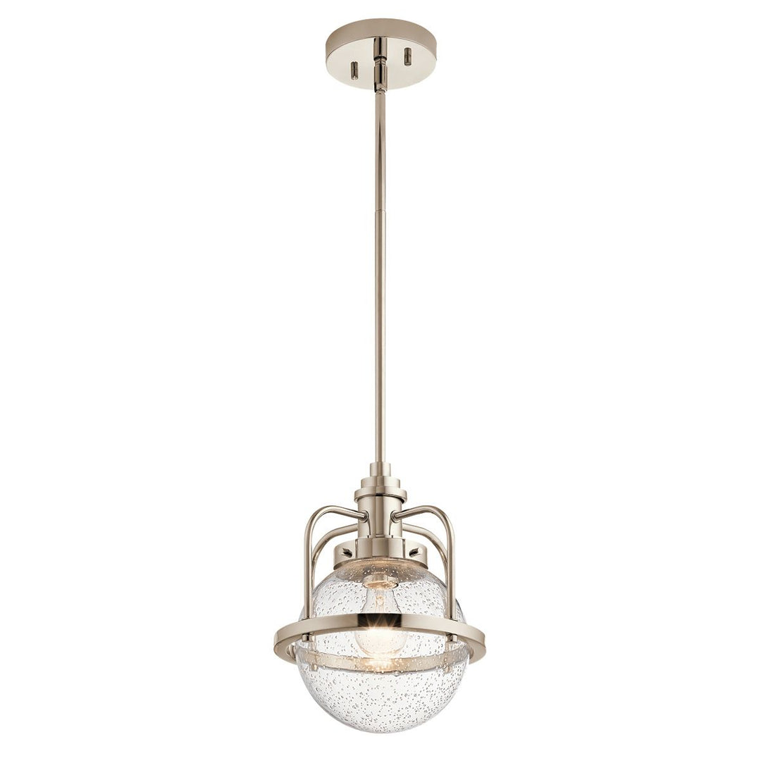 Triocent 1 Light Semi-Flush Pendant Light Elstead 1
