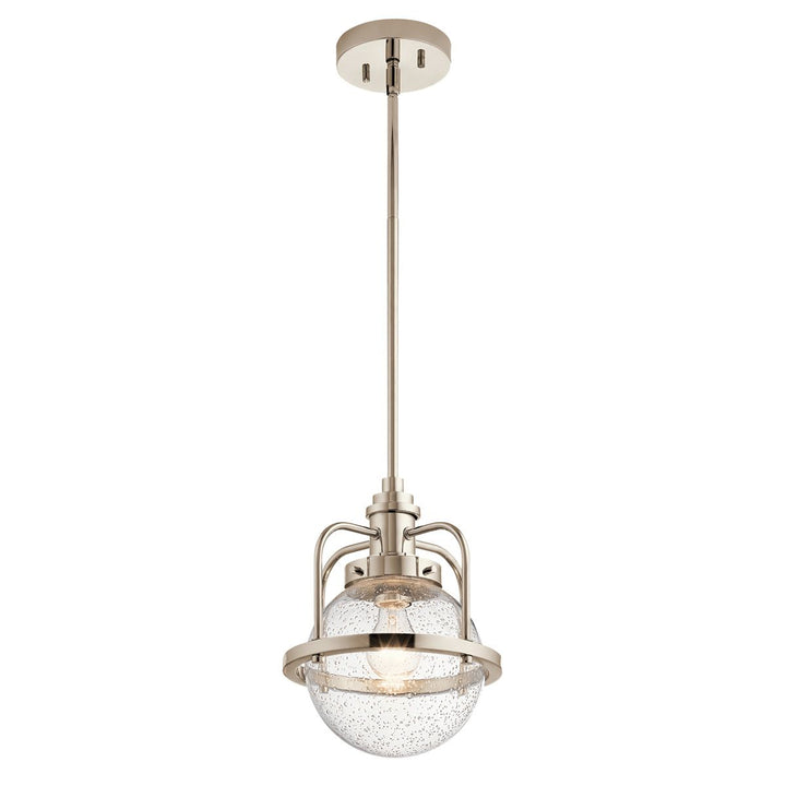 Triocent 1 Light Semi-Flush Pendant Light Elstead 1