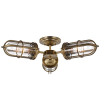 Quintiesse Urban Restoration 3 Light Semi Flush