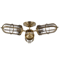 Quintiesse Urban Restoration 3 Light Semi Flush