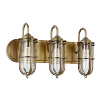 Quintiesse Urban Restoration 3 Light Wall Light