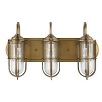 Quintiesse Urban Restoration 3 Light Wall Light