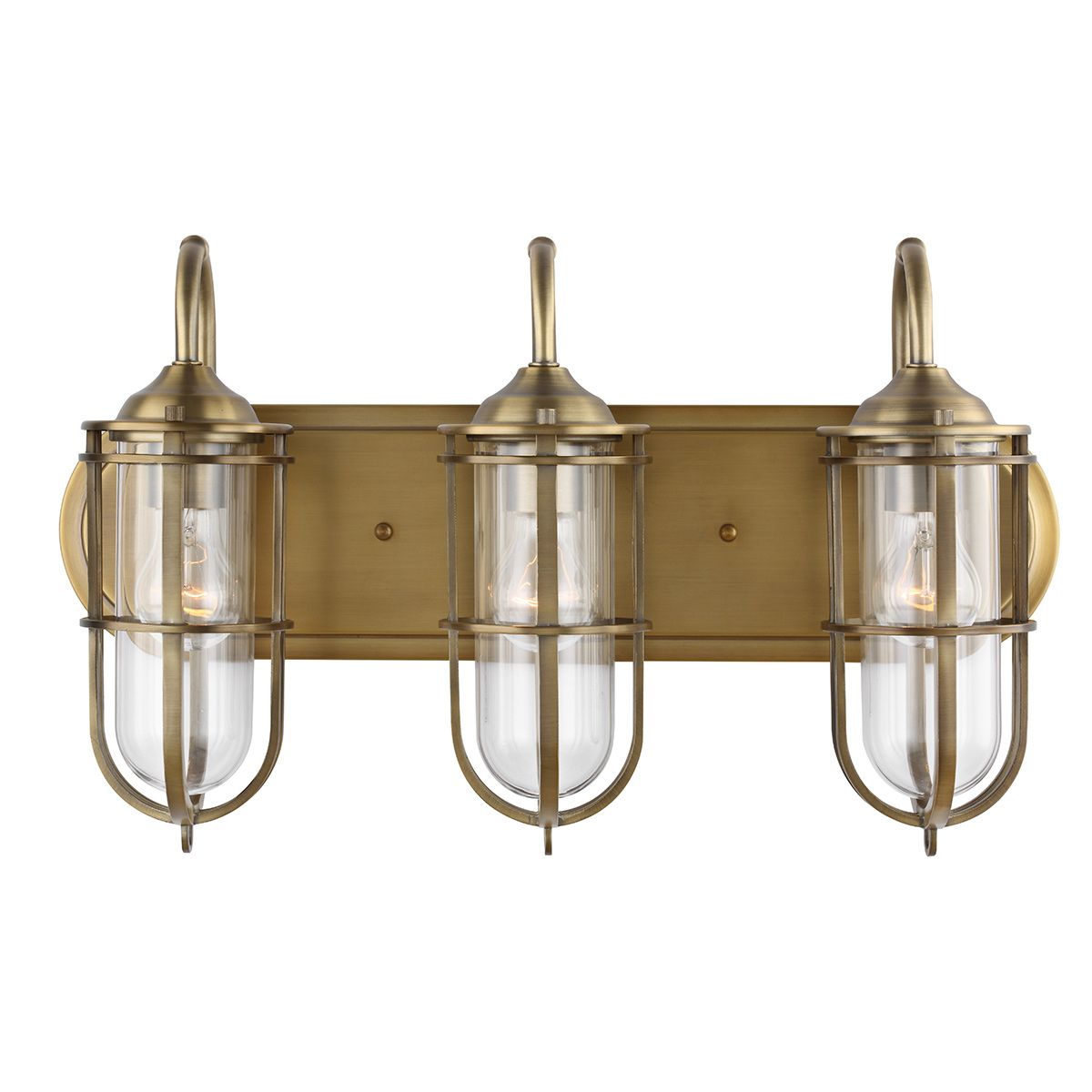 Quintiesse Urban Restoration 3 Light Wall Light