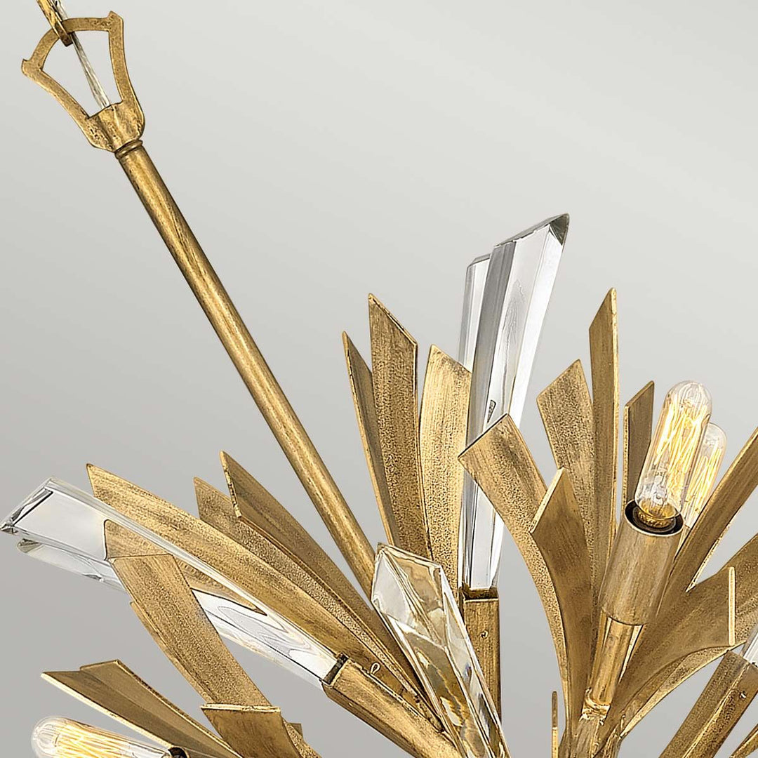 Vida 13 Light Small Pendant Light Elstead 5