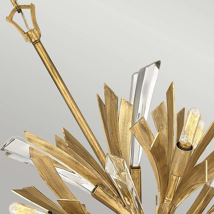 Vida 13 Light Small Pendant Light Elstead 5