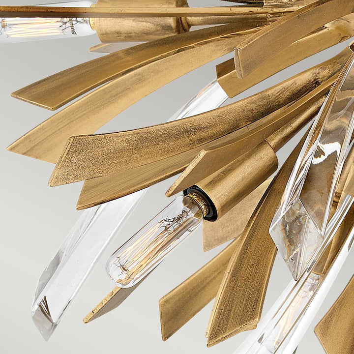 Vida 9 Light Semi Flush Light Elstead 3