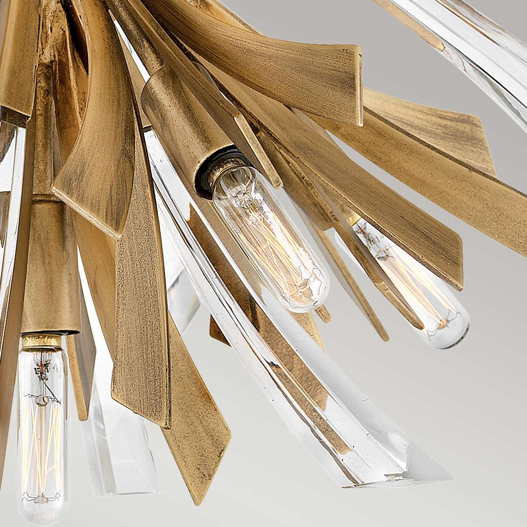 Vida 9 Light Semi Flush Light Elstead 5