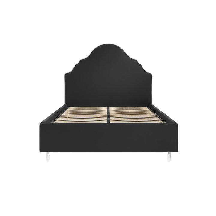 Quinn Upholstered Bed - Onyx