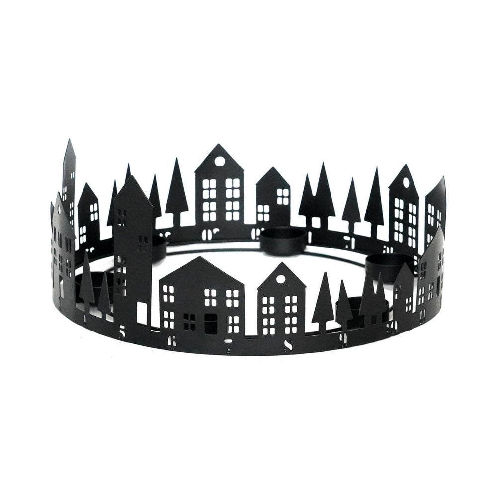 Advent Tealight Centrepiece - Black Ivyline 2