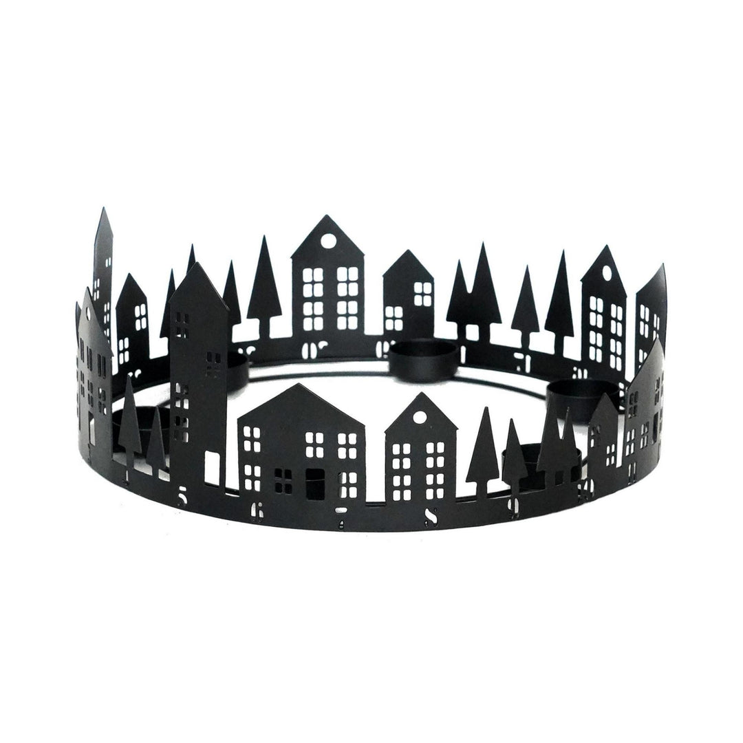 Advent Tealight Centrepiece - Black Ivyline 2