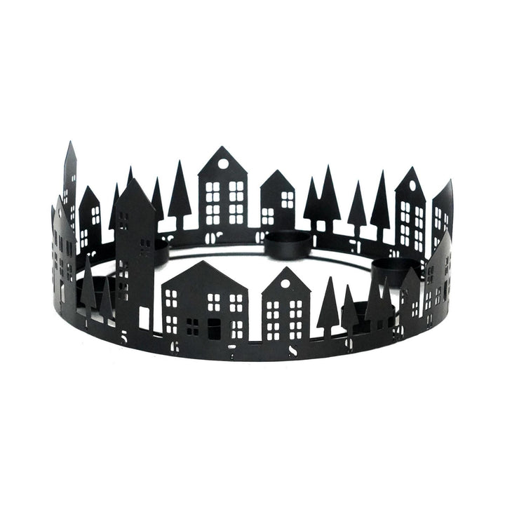 Advent Tealight Centrepiece - Black Ivyline 2