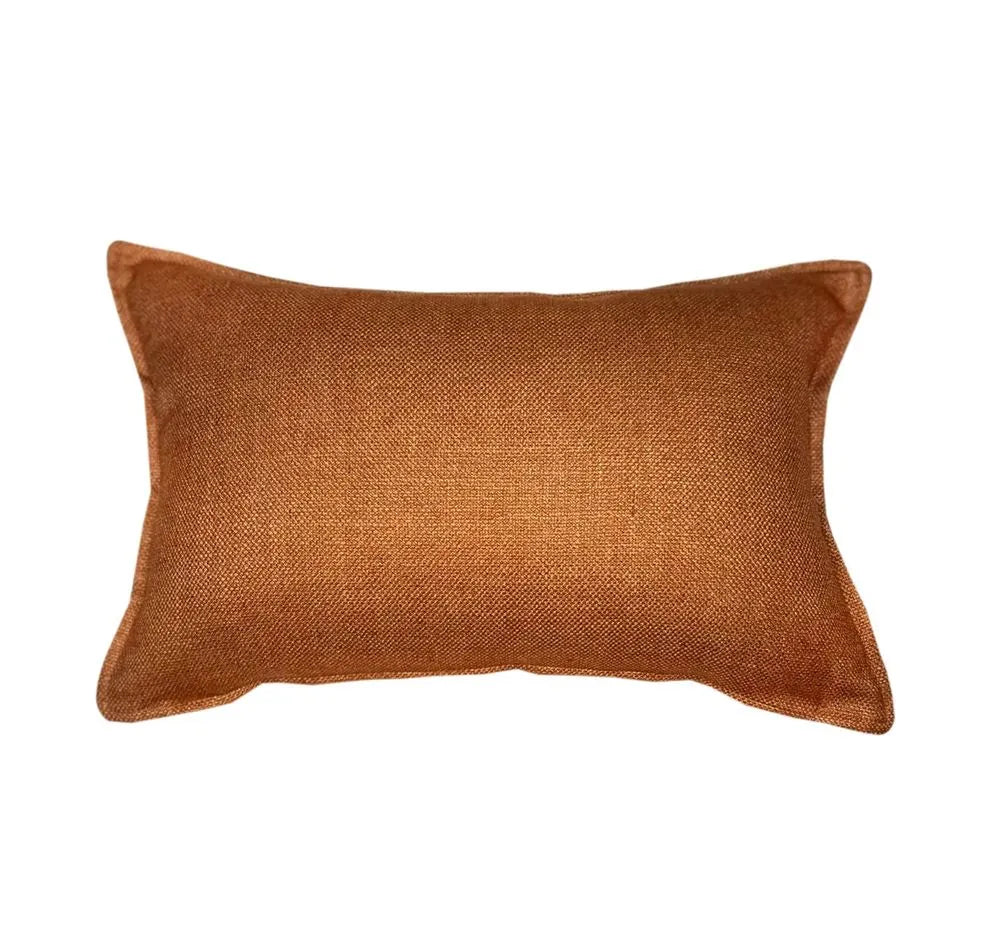 Malini Linea Rectangle Cushion in Sandstone, Cushions Olivia's