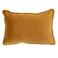 Malini Luxe Rectangle Cushion in Cognac