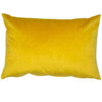 Malini Luxe Rectangle Cushion in Mustard