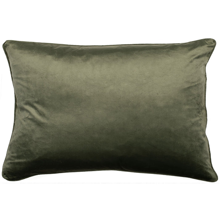 Luxe Velvet Cushion - Olive Malini 1