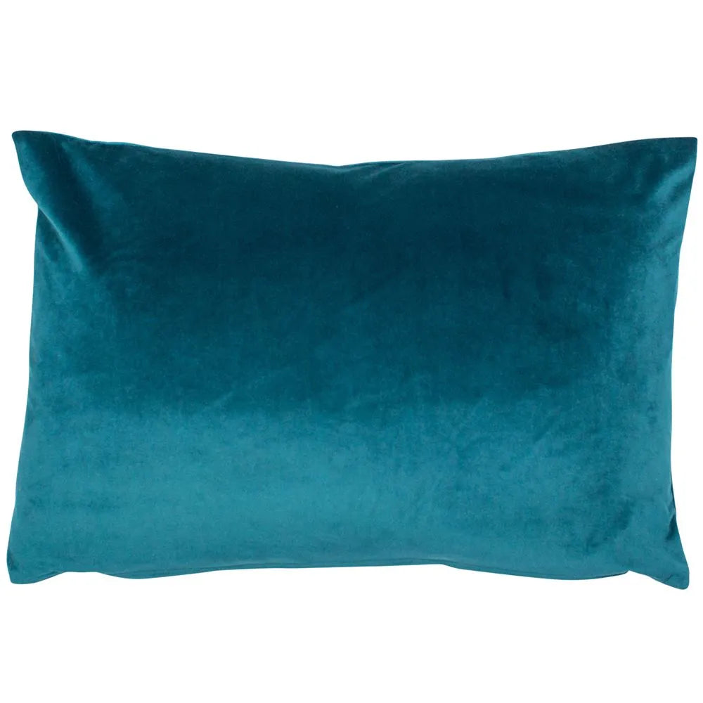 Malini Luxe Rectangle Cushion in Teal