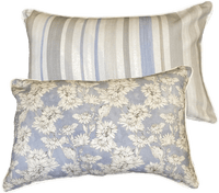 Malini Ronda Rectangle Cushion in Blue