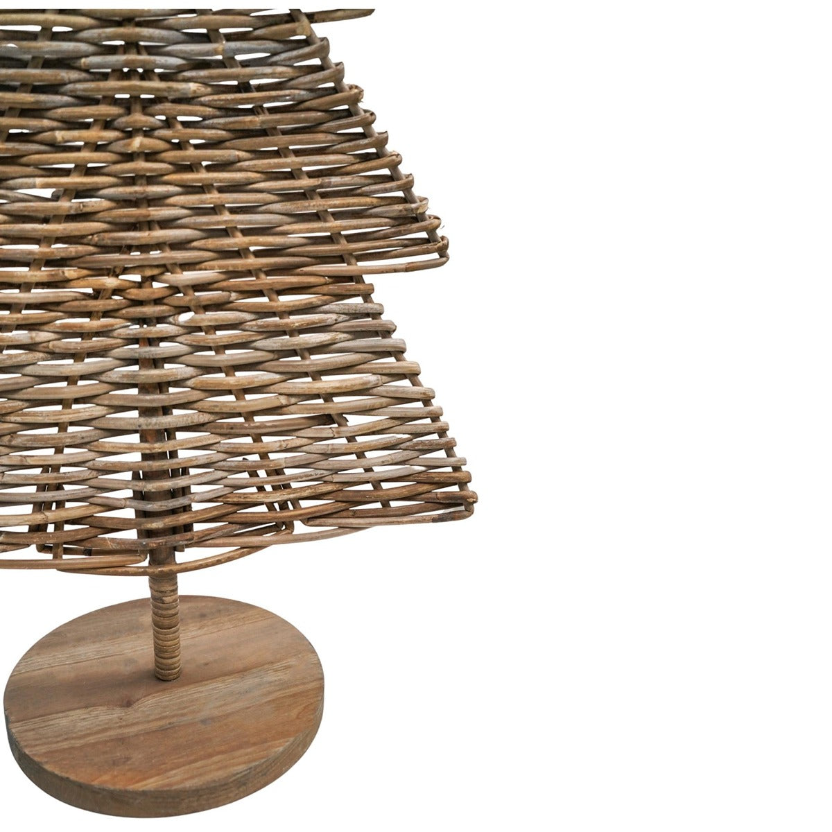 Ivyline Rattan Christmas Tree - 60cm