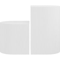 O&Co Cataline Side Tables in White