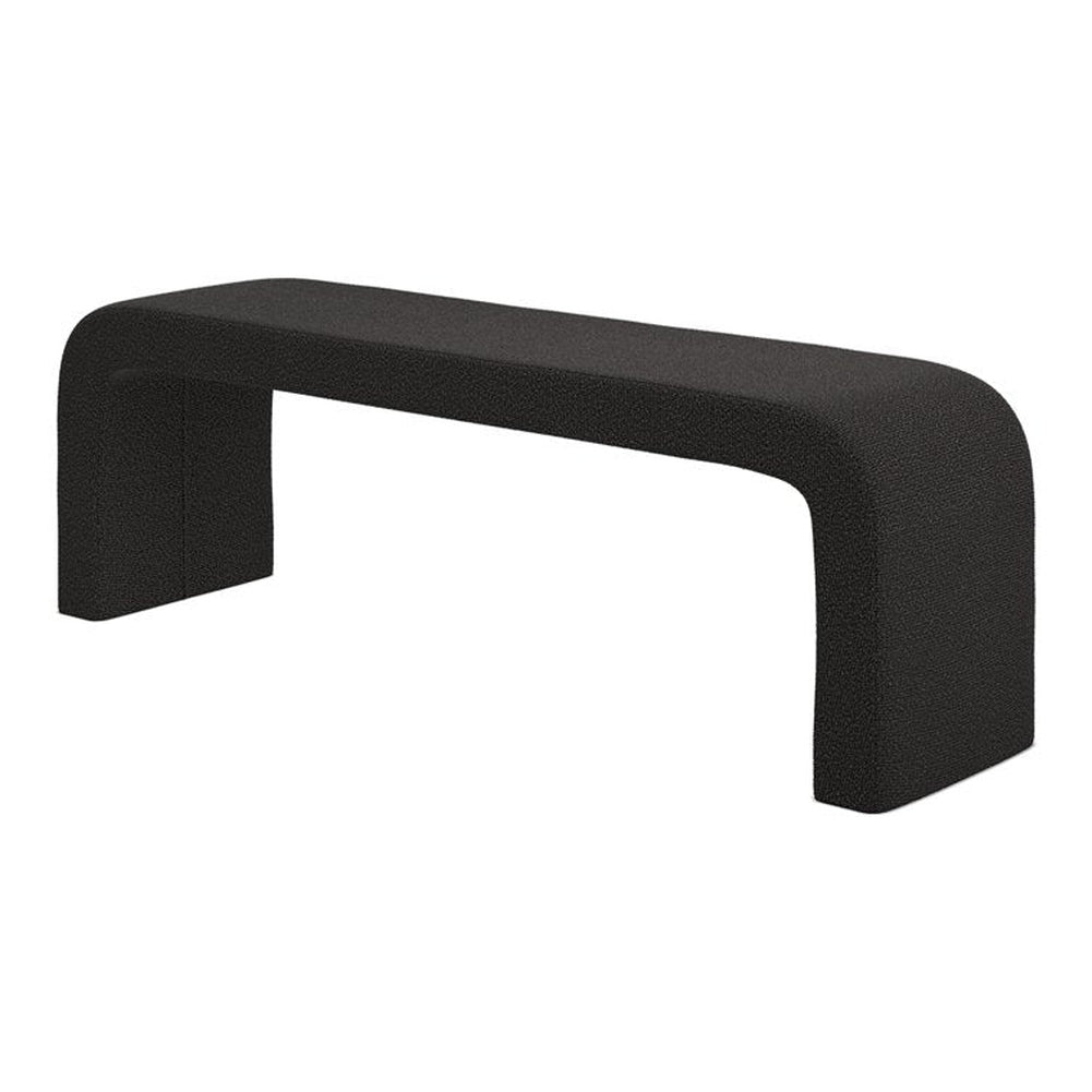 O&Co Farrah Dining Bench in Black