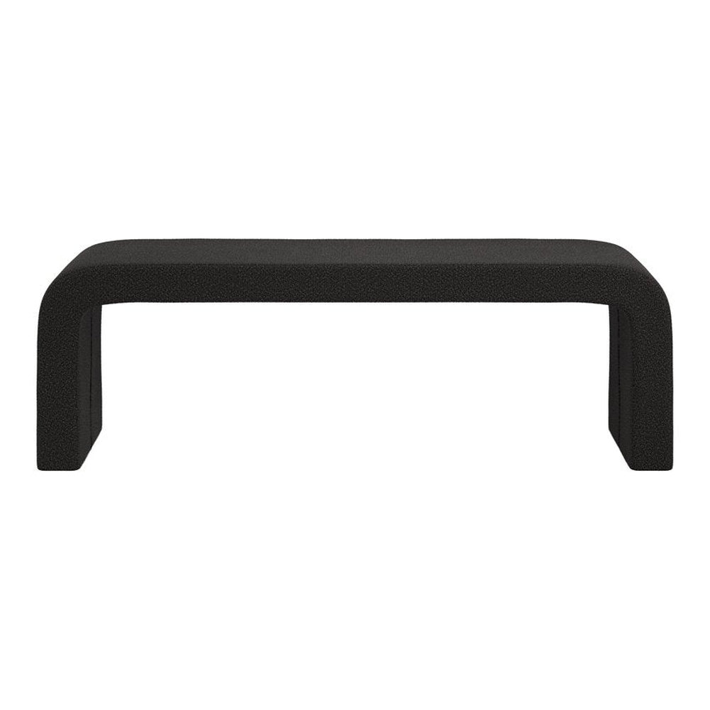 O&Co Farrah Dining Bench in Black