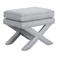 O&Co Bridgette Stool in Light Grey