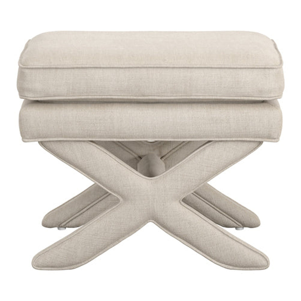 O&Co Bridgette Stool in Stone