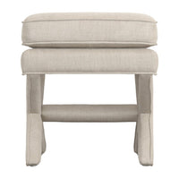 O&Co Bridgette Stool in Stone