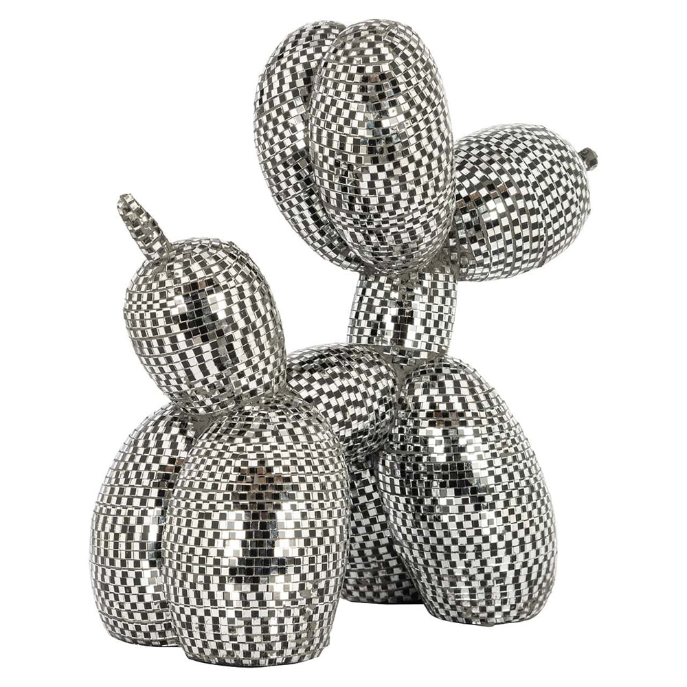 Mirrored Dog Small Ornament Richmond 5