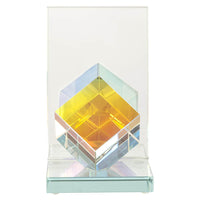 Richmond Interiors Blocks Glass Bookends