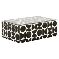 Richmond Interiors Vivian Large Jewellery Box in Black