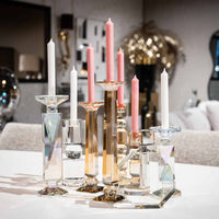 Richmond Interiors Zahra Crystal Candle Holder