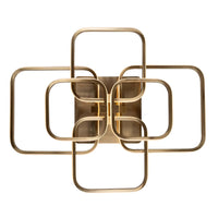 Richmond Interiors Cailey Ceiling Light in Brushed Gold