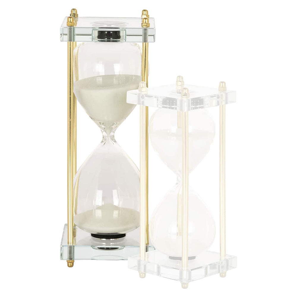 Richmond Interiors Gigi Large Glass Hourglass