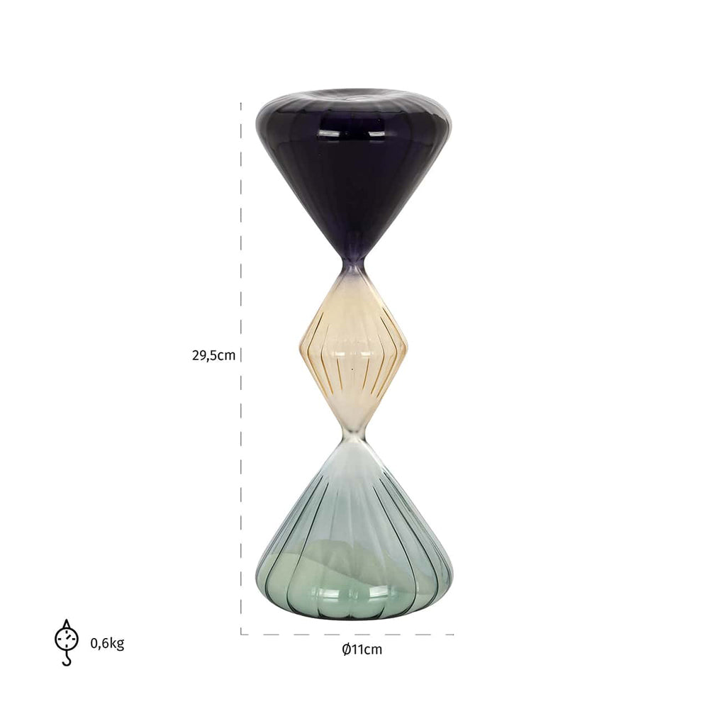 Richmond Interiors Carlee Glass Hourglass