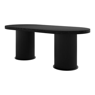 O&Co Adari Dining Table in Black