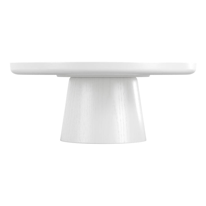 Mina Round Coffee Table - Modern White LPD Home 3