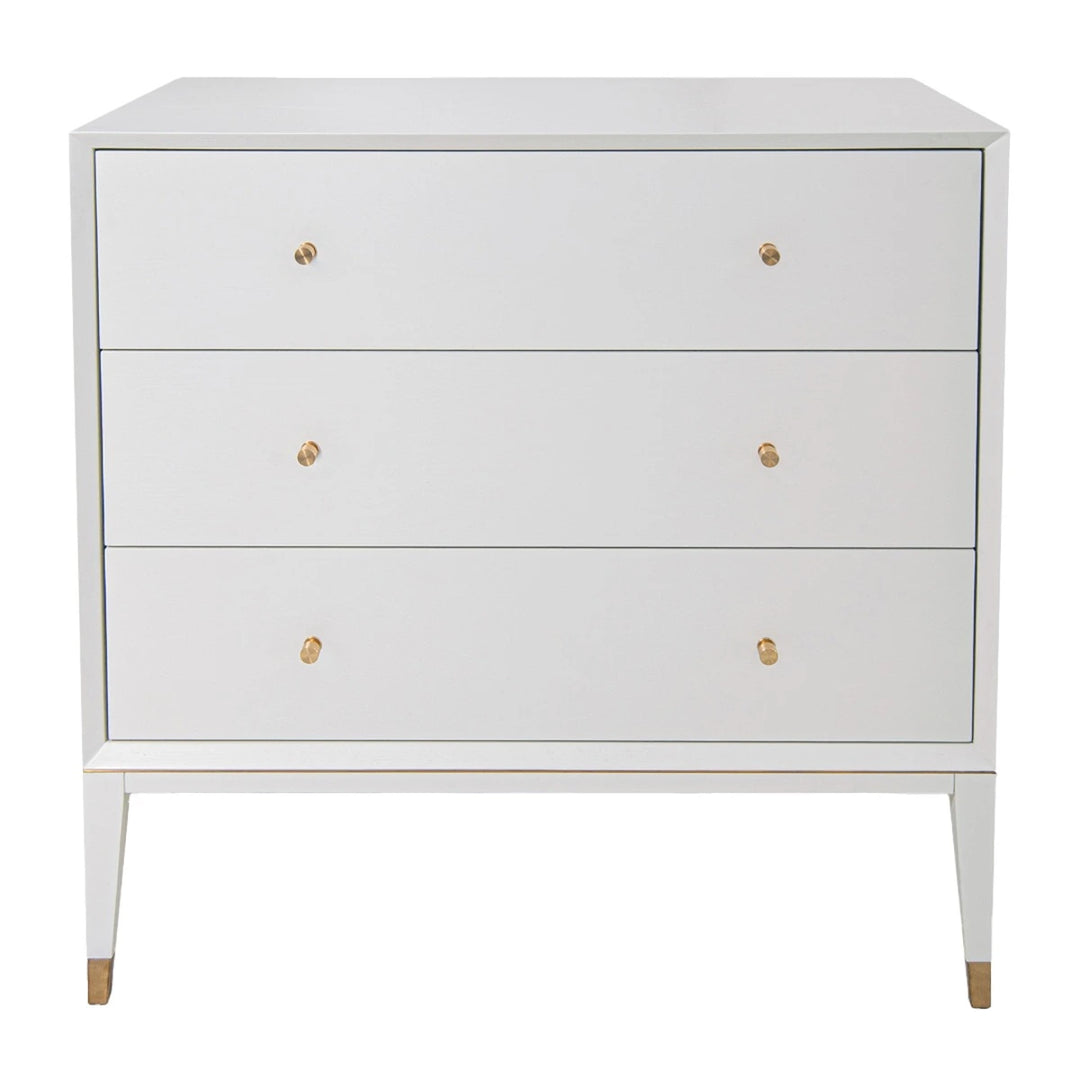 Bayeux 3 Drawer Chest - White