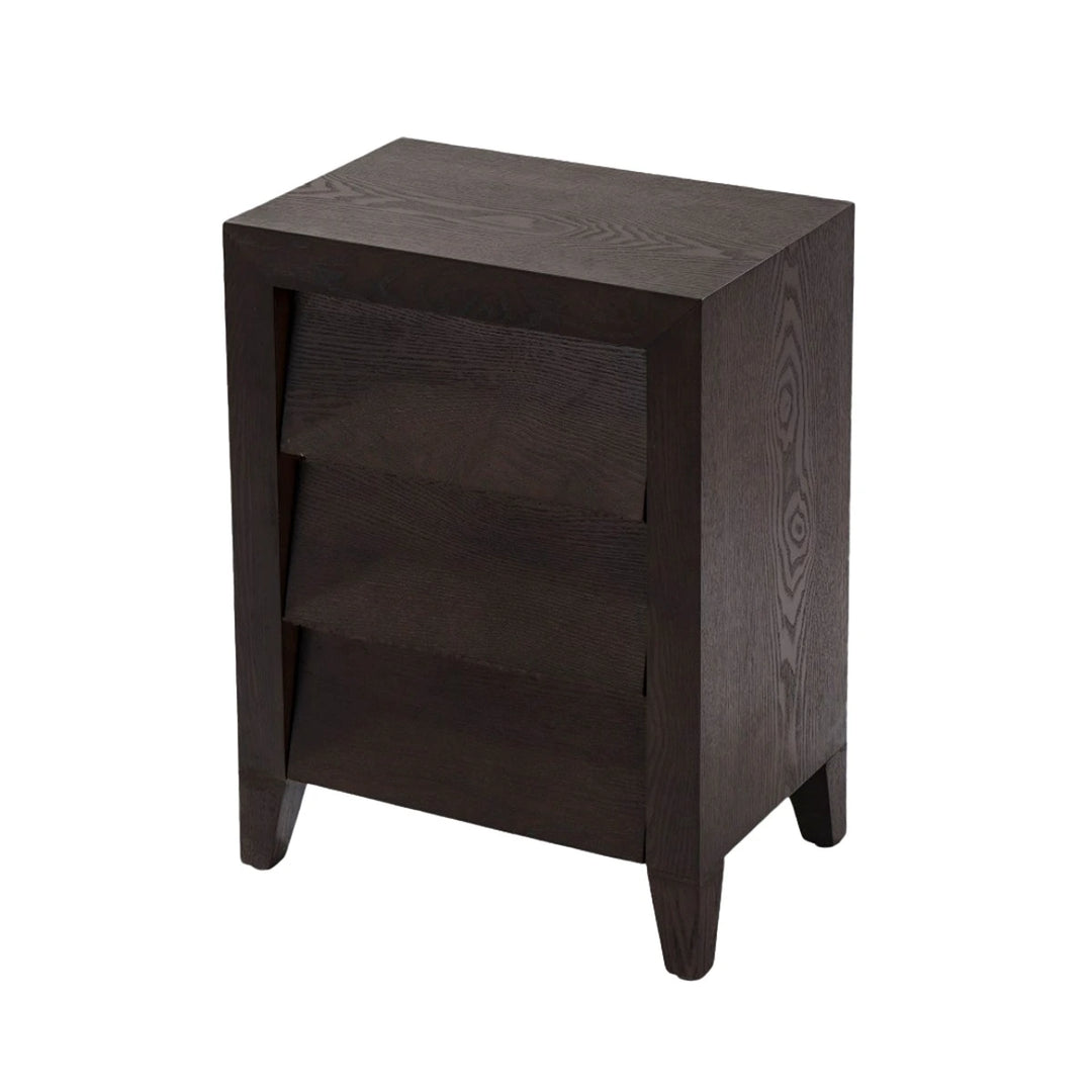 Amato Bedside Table - Chocolate