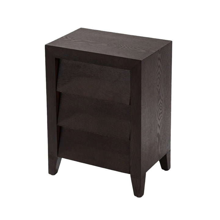 Amato Bedside Table - Chocolate