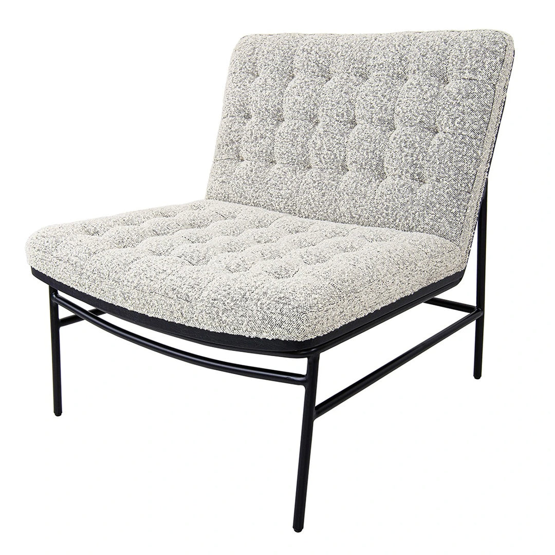 Libourne Boucle Accent Chair - Natural