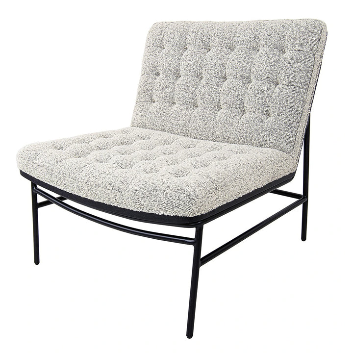 Libourne Boucle Accent Chair - Natural