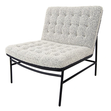 Libourne Boucle Accent Chair - Natural