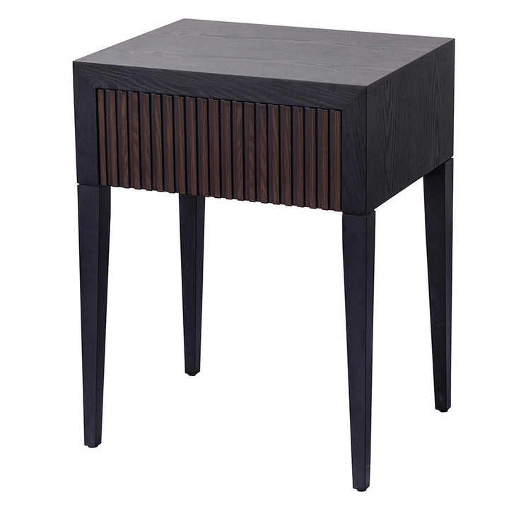 Marans Bedside Table - Chocolate