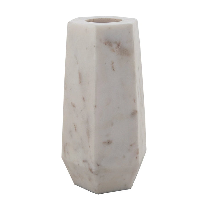 Alora White Marble Vase