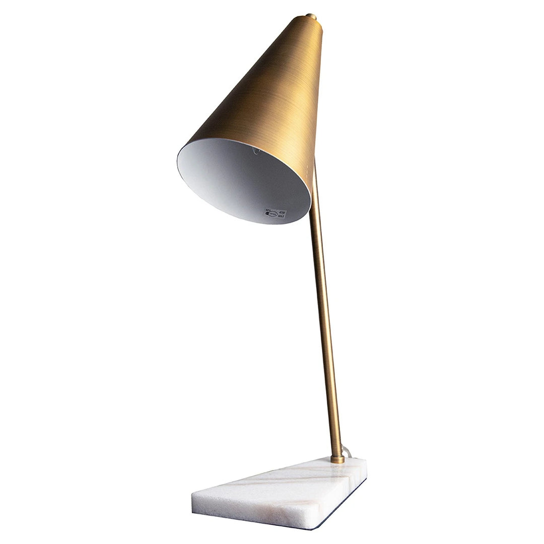 Henley Desk Lamp - Antique Brass